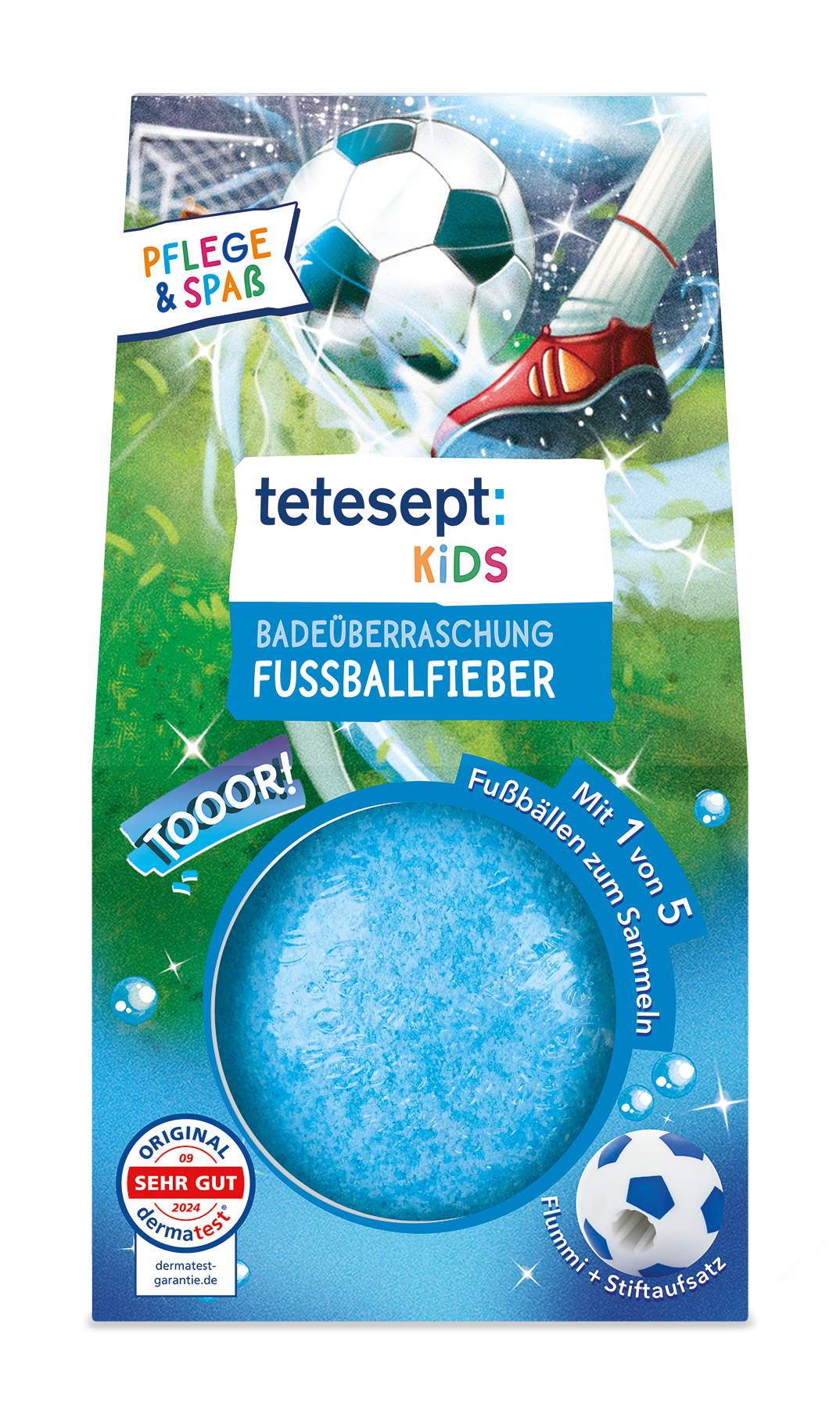 Badeüberraschung Fußballfieber