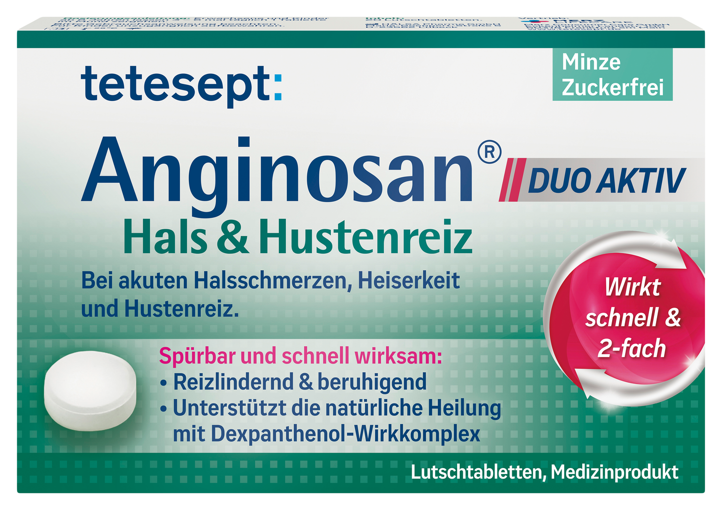 Anginosan® Hals & Hustenreiz Lutschtabletten