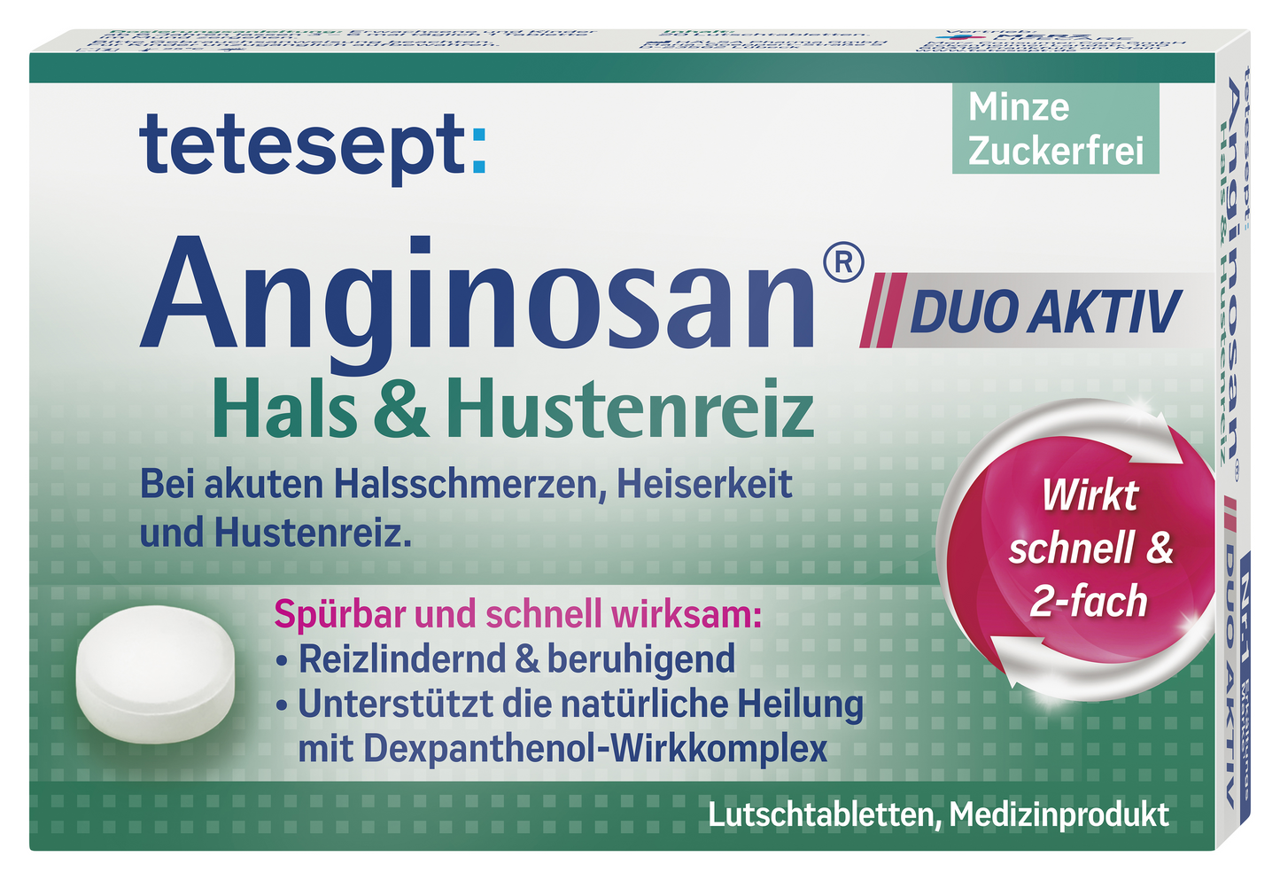 Anginosan® Hals & Hustenreiz Lutschtabletten