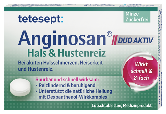 Anginosan® Hals & Hustenreiz Lutschtabletten