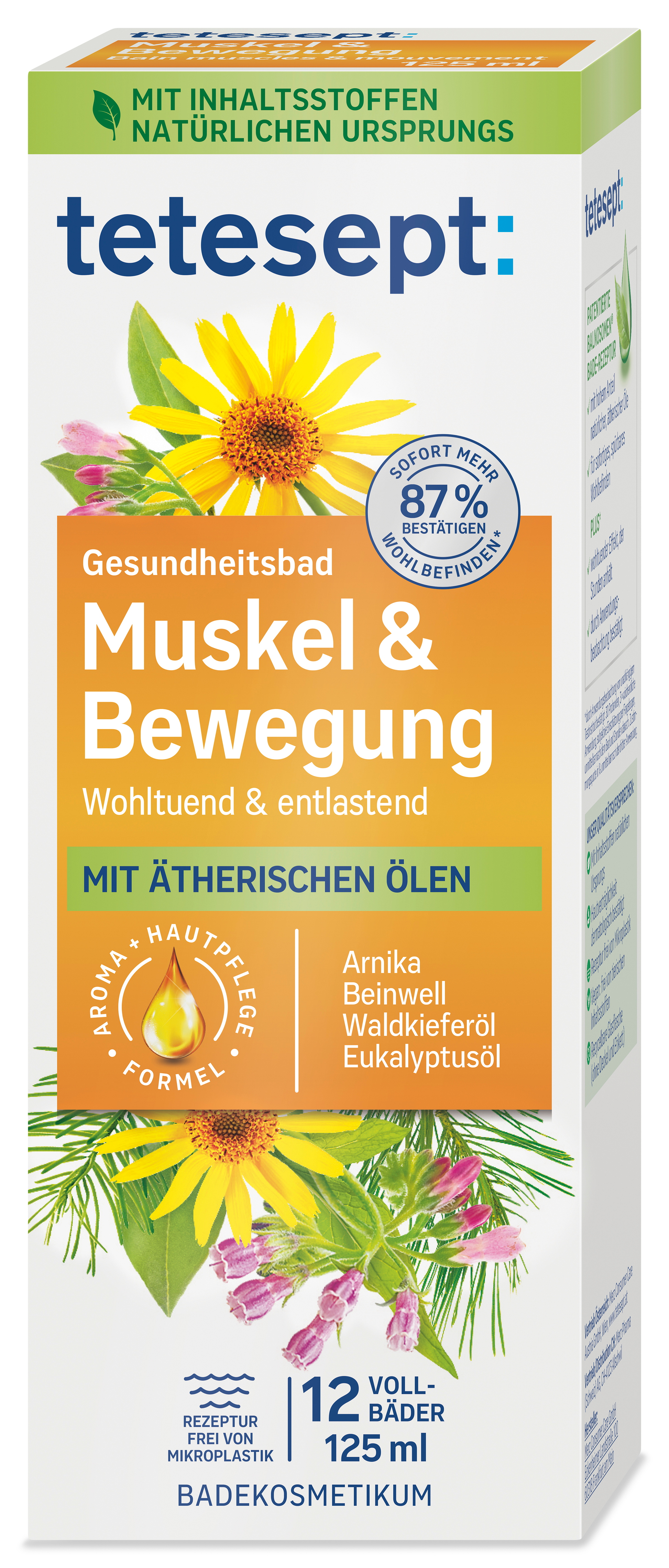 Badekonzentrat Muskel & Bewegung 125 ml