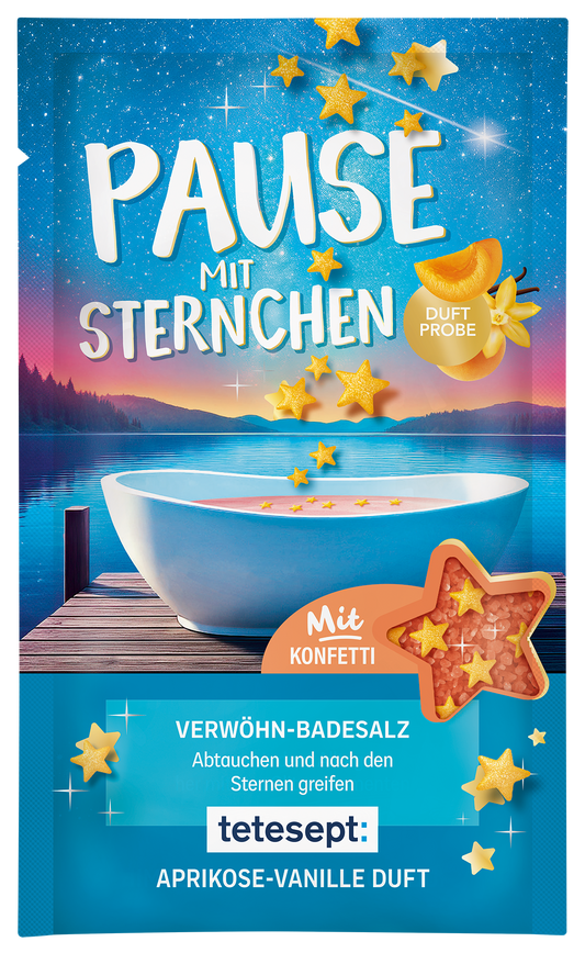 Badesalz Pause mit Sternchen