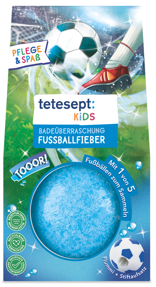 Badeüberraschung Fußballfieber