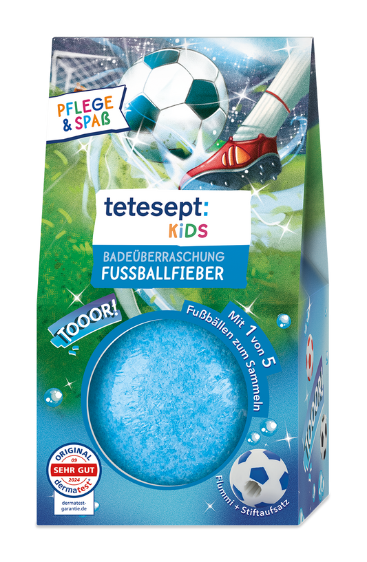Badeüberraschung Fußballfieber