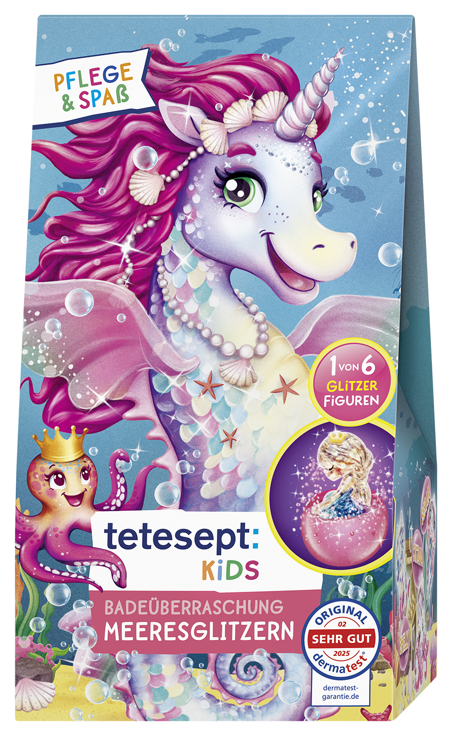 Badeüberraschung Meeresglitzern