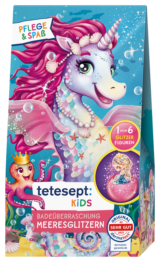 Badeüberraschung Meeresglitzern