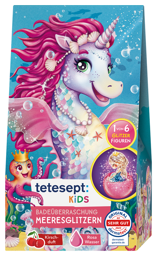 Badeüberraschung Meeresglitzern