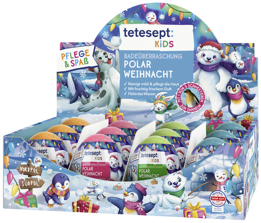 Badeüberraschung Polar Weihnacht