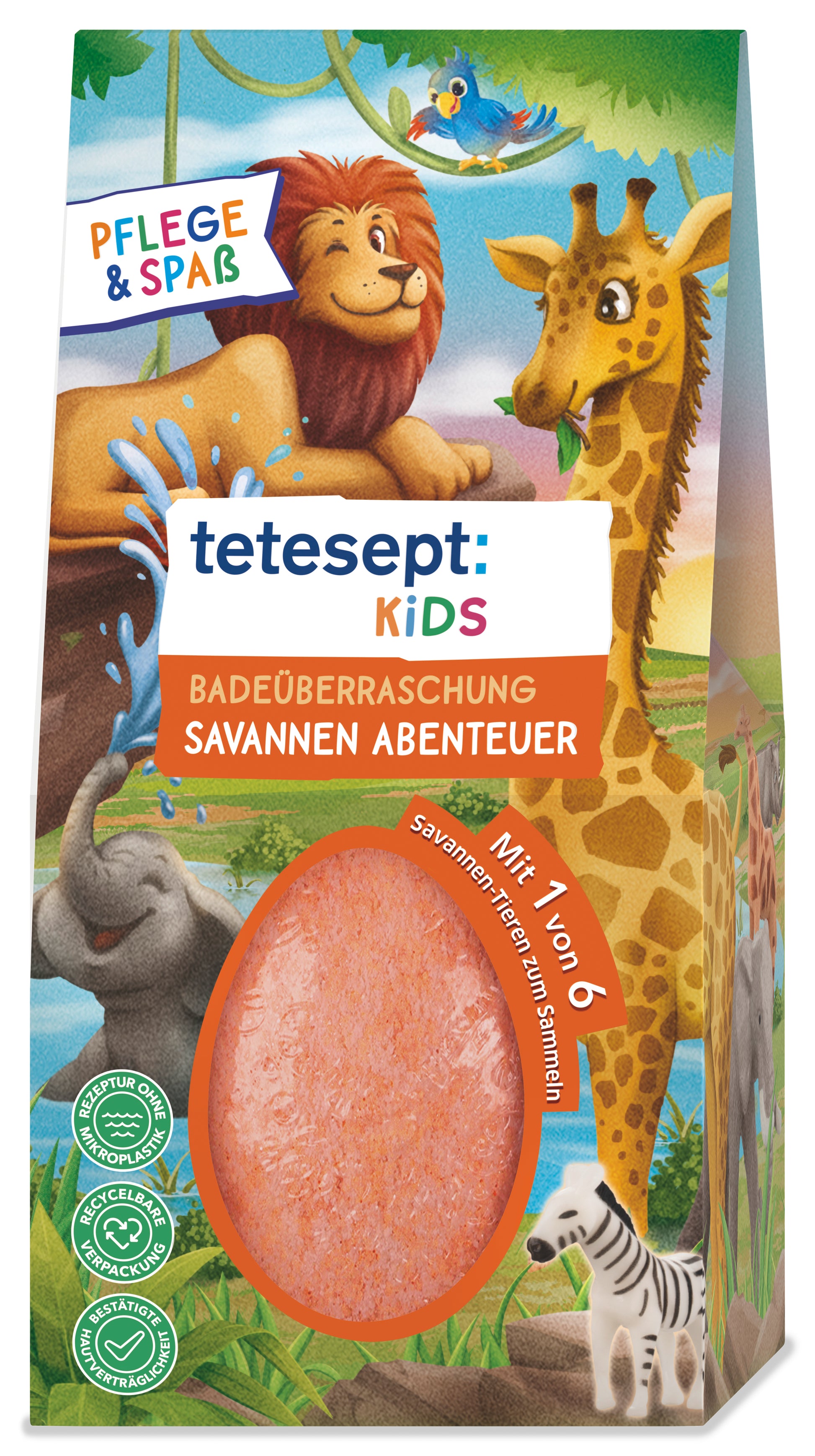 Badeüberraschung Savannen Abenteuer