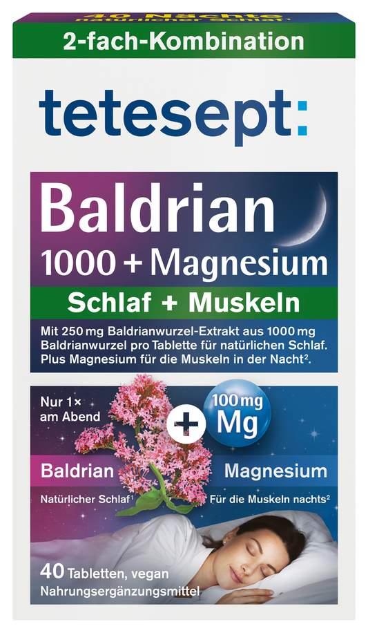 Baldrian 1000 + Magnesium