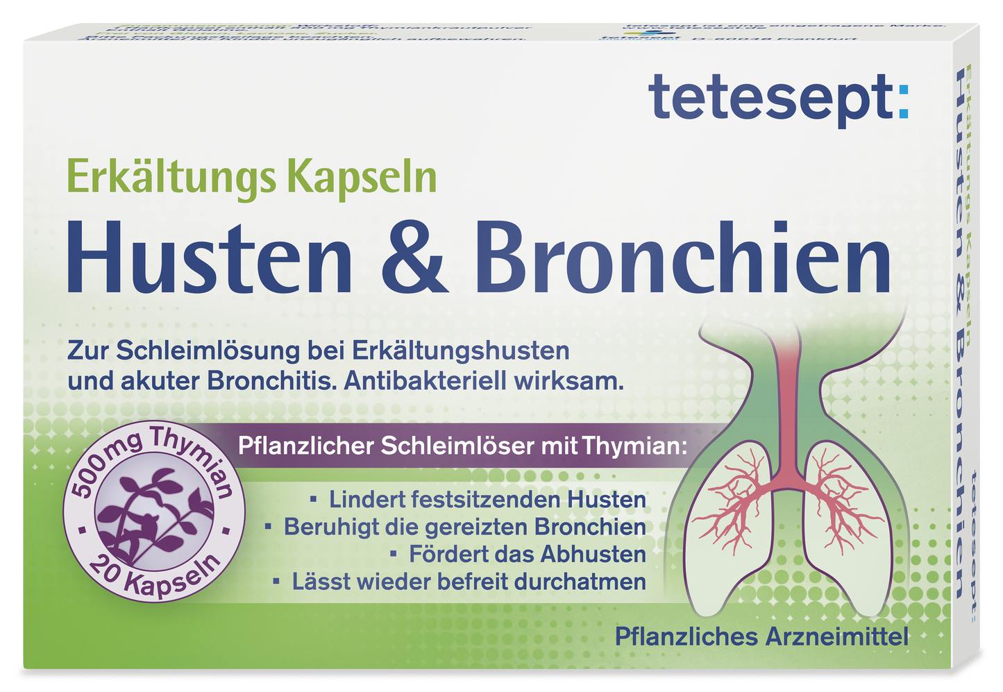 Erkältungs Kapseln Husten & Bronchien