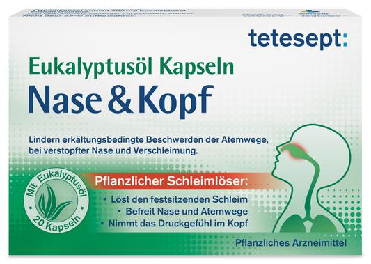 Eukalyptusöl Kapseln Nase & Kopf