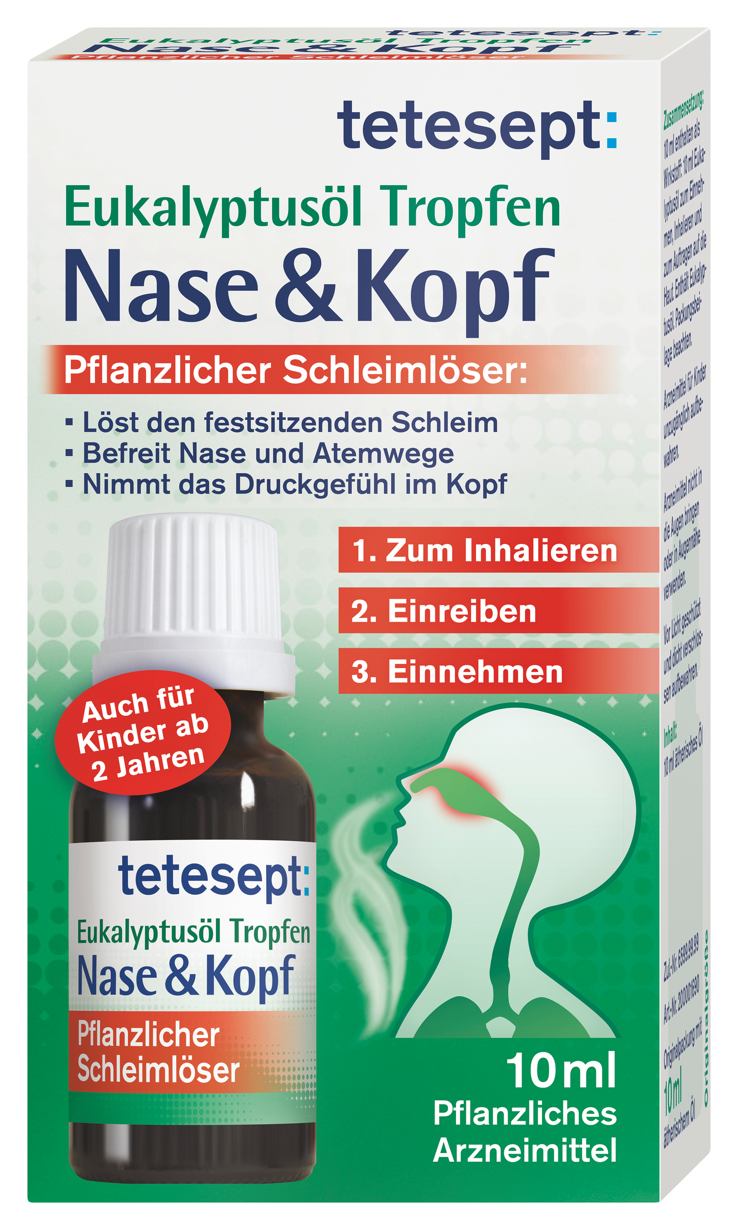 Eukalyptusöl Tropfen Nase & Kopf