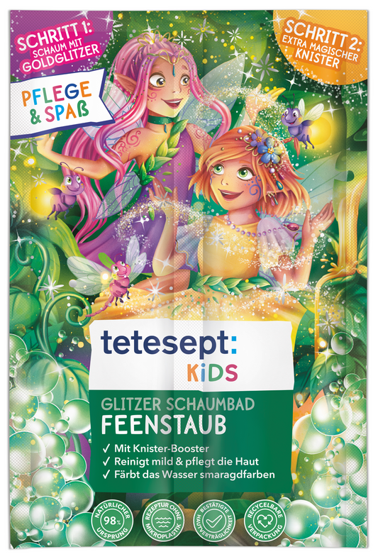 Glitzer Schaumbad Feenstaub
