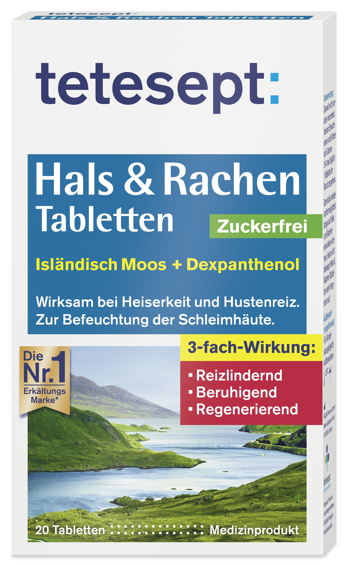 Hals & Rachen Tabletten Zuckerfrei