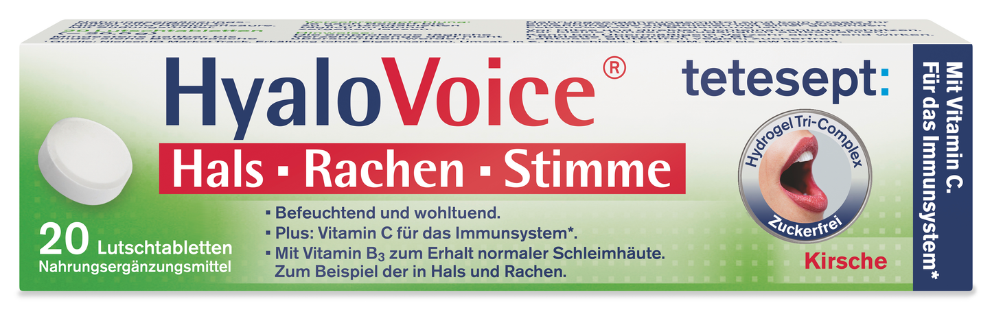 HyaloVoice® Hals Rachen Stimme