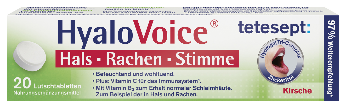 HyaloVoice® Hals Rachen Stimme