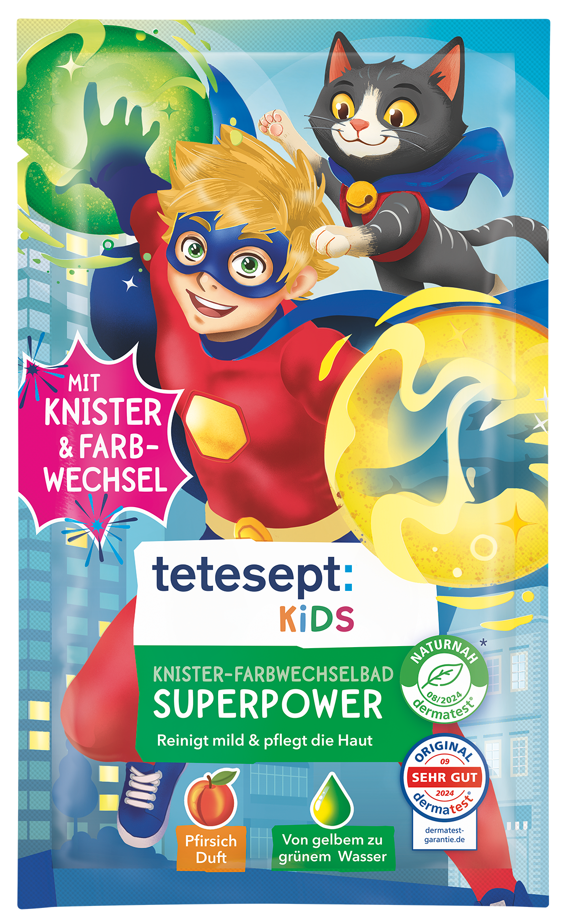 Knister-Farbwechselbad Superpower