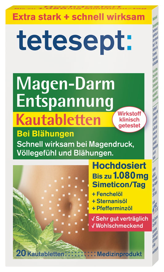 Magen-Darm Entspannung Kautabletten