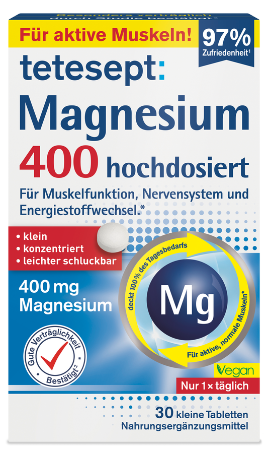 Magnesium 400 hochdosiert