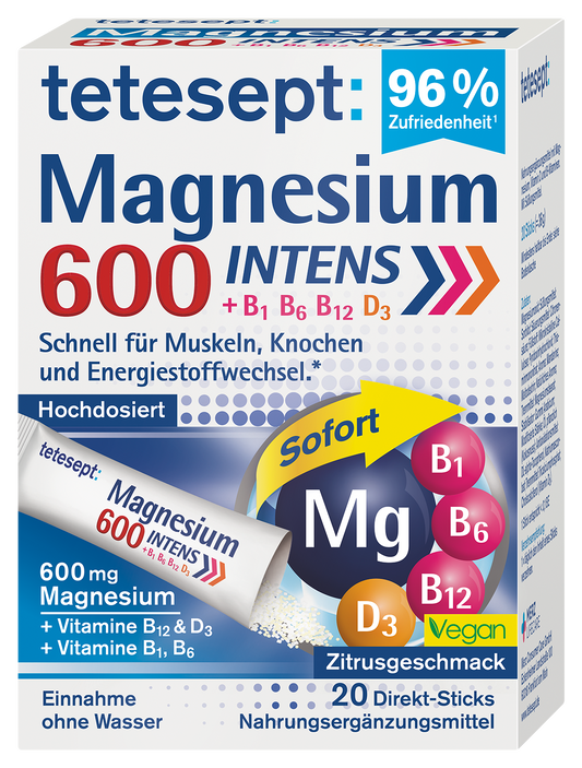 Magnesium 600 Intens Direkt Stick
