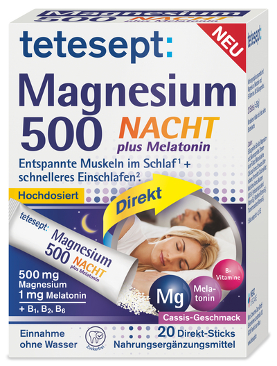 Magnesium Nacht Direkt Sticks