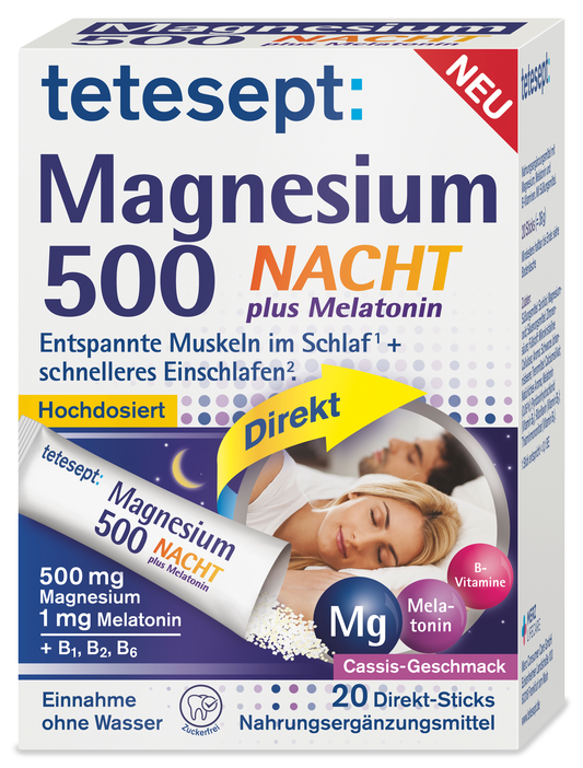 Magnesium Nacht Direkt Sticks