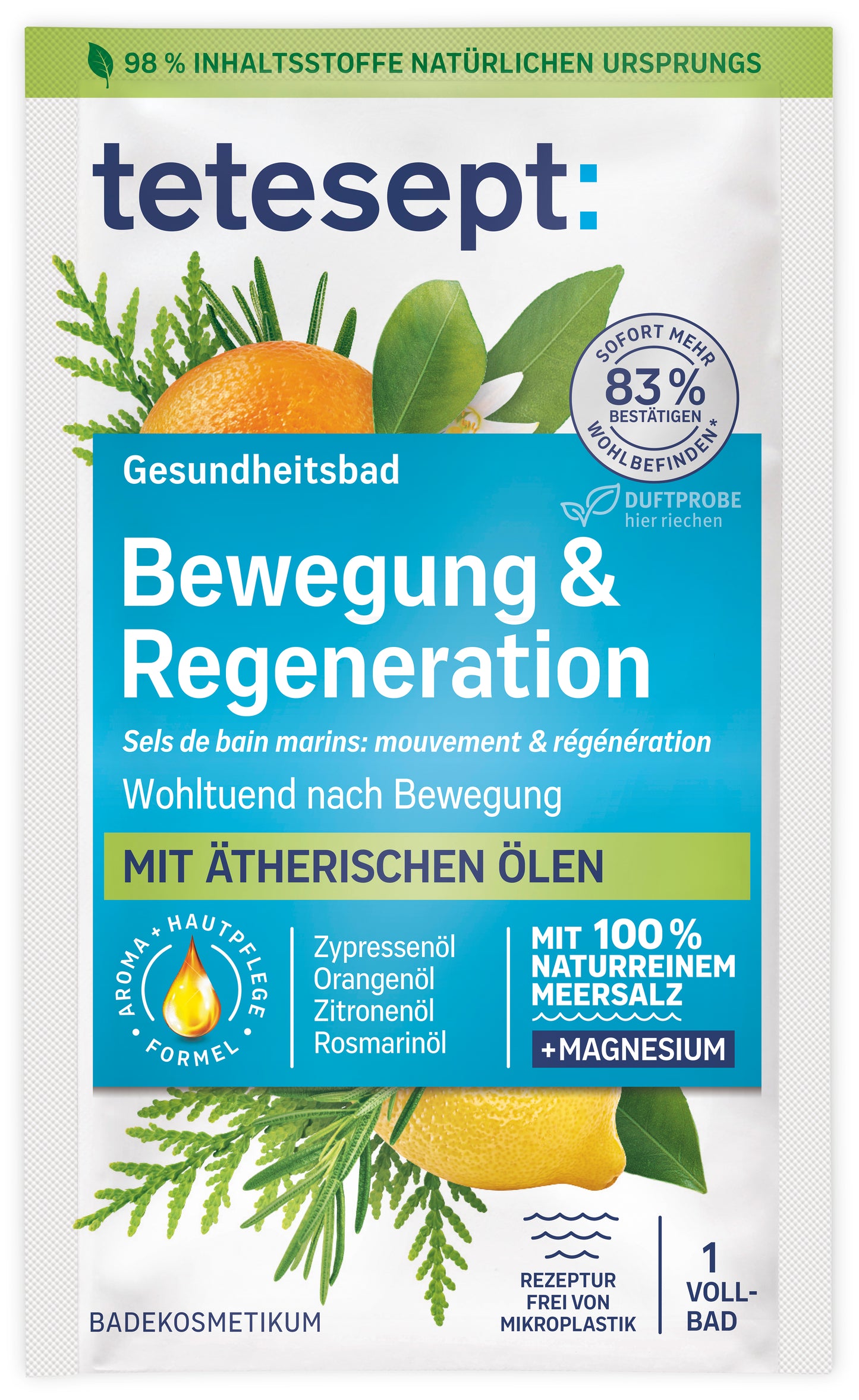 Meersalz Bewegung & Regeneration 80g