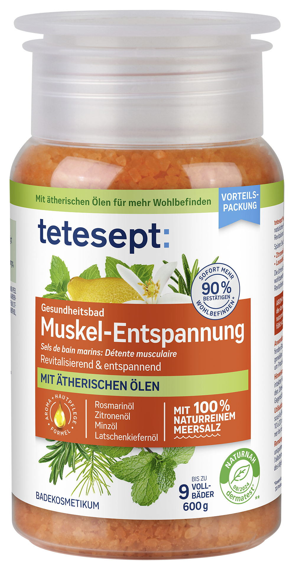 Meersalz Muskel-Entspannung 600g