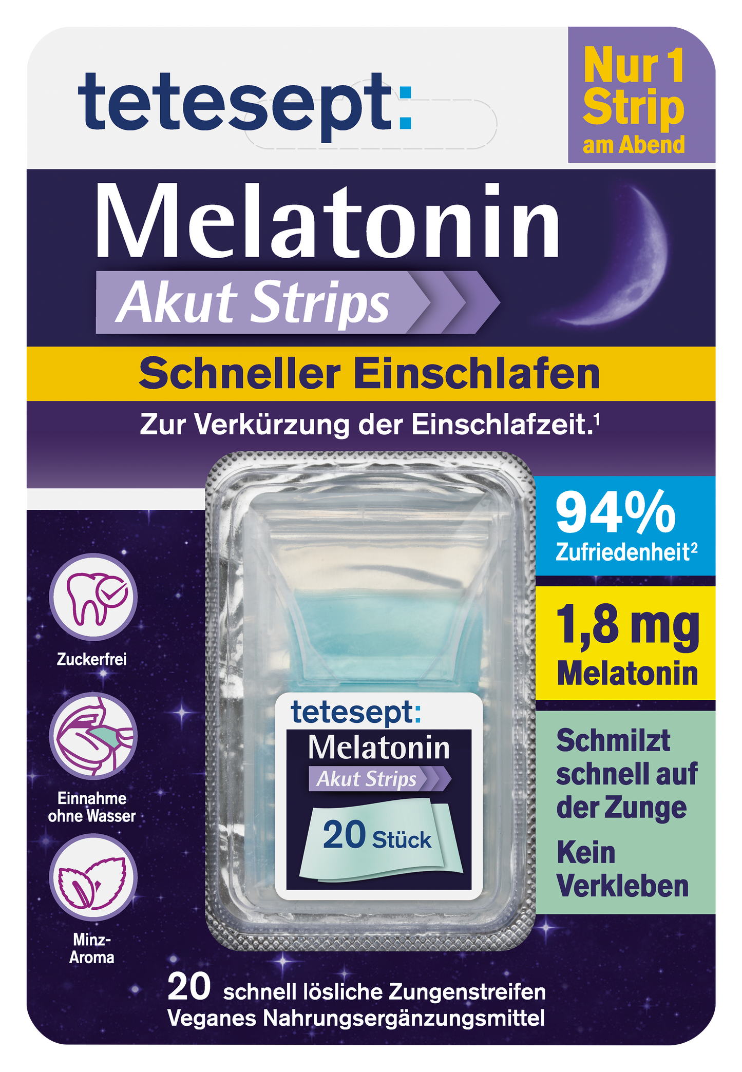 Melatonin Akut Strips