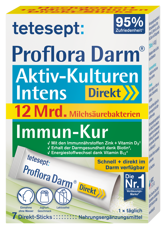 Proflora Darm® Aktiv-Kulturen Intens Direkt Sticks