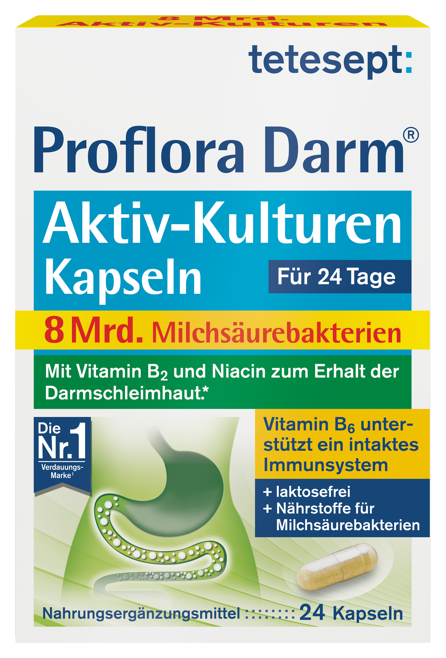 Proflora Darm®Aktiv-Kulturen Kapseln