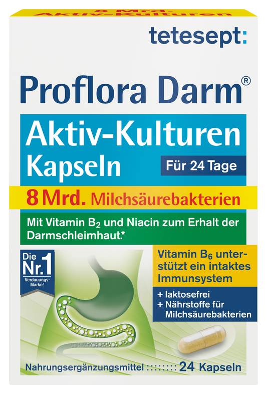Proflora Darm®Aktiv-Kulturen Kapseln