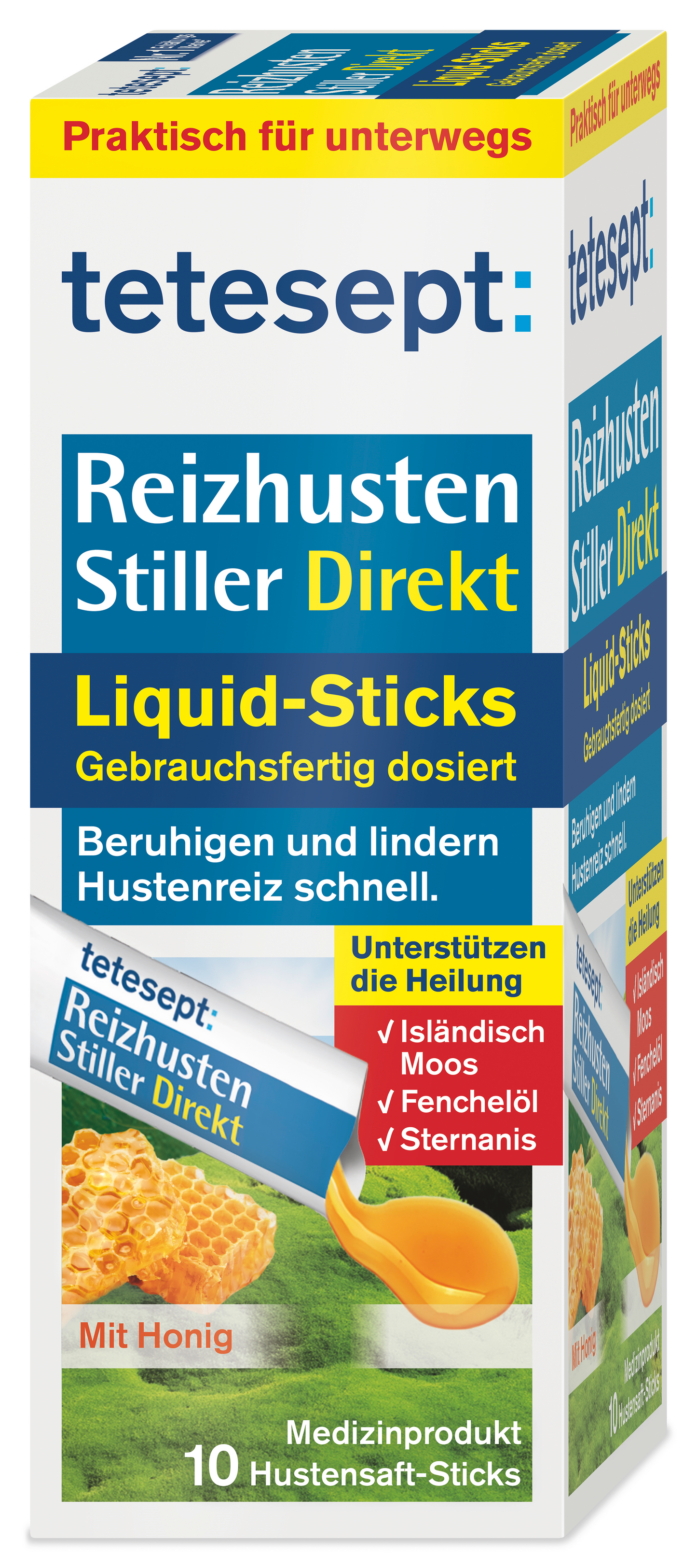 Reizhusten Stiller Direkt Liquid Sticks