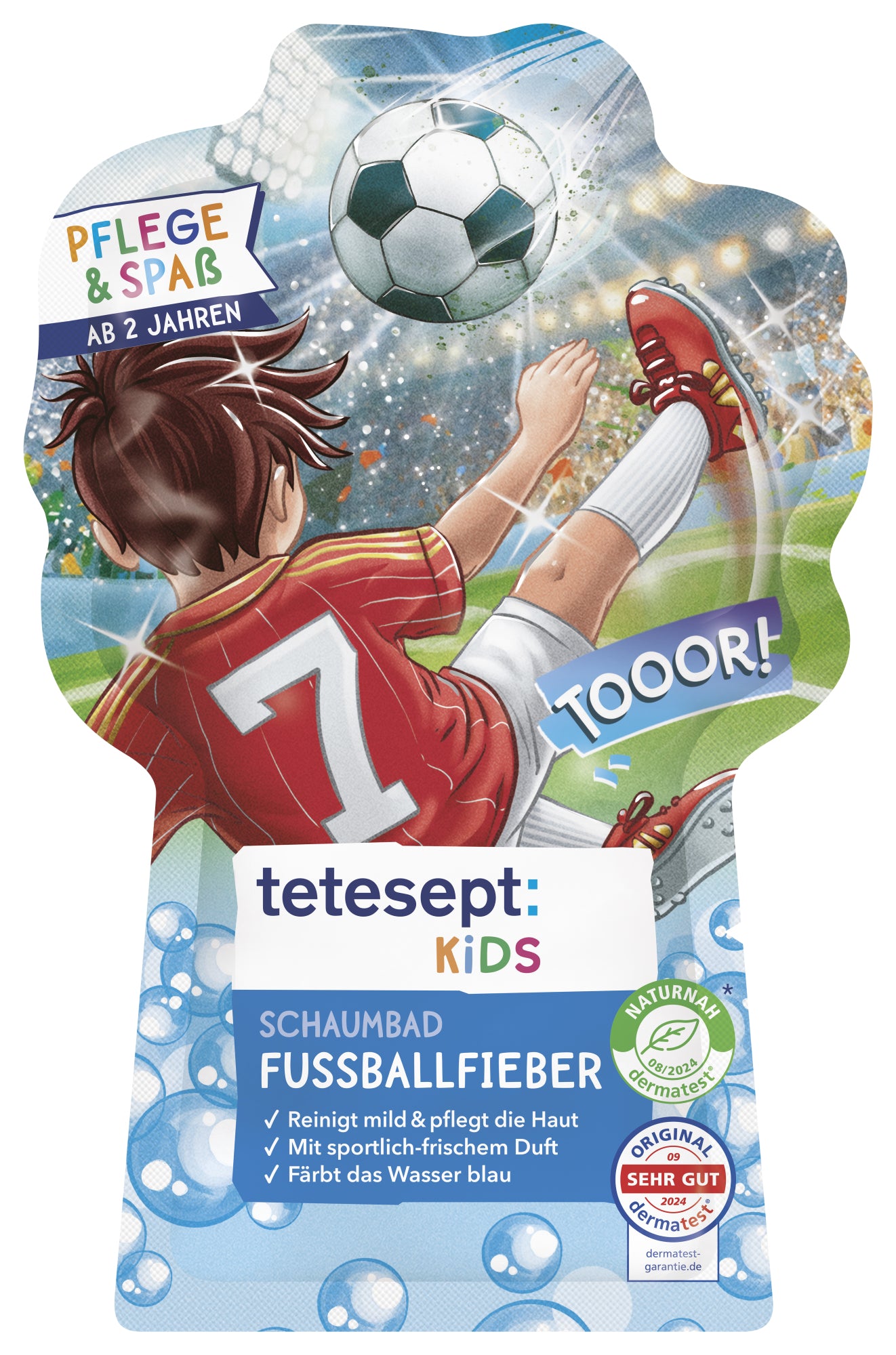 Schaumbad Fußballfieber