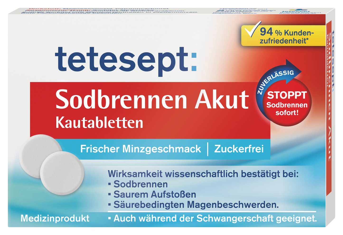 Sodbrennen Akut Kautabletten 20 Stk.