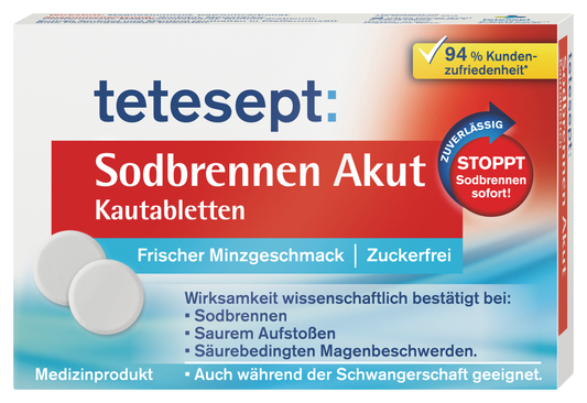 Sodbrennen Akut Kautabletten 20 Stk.