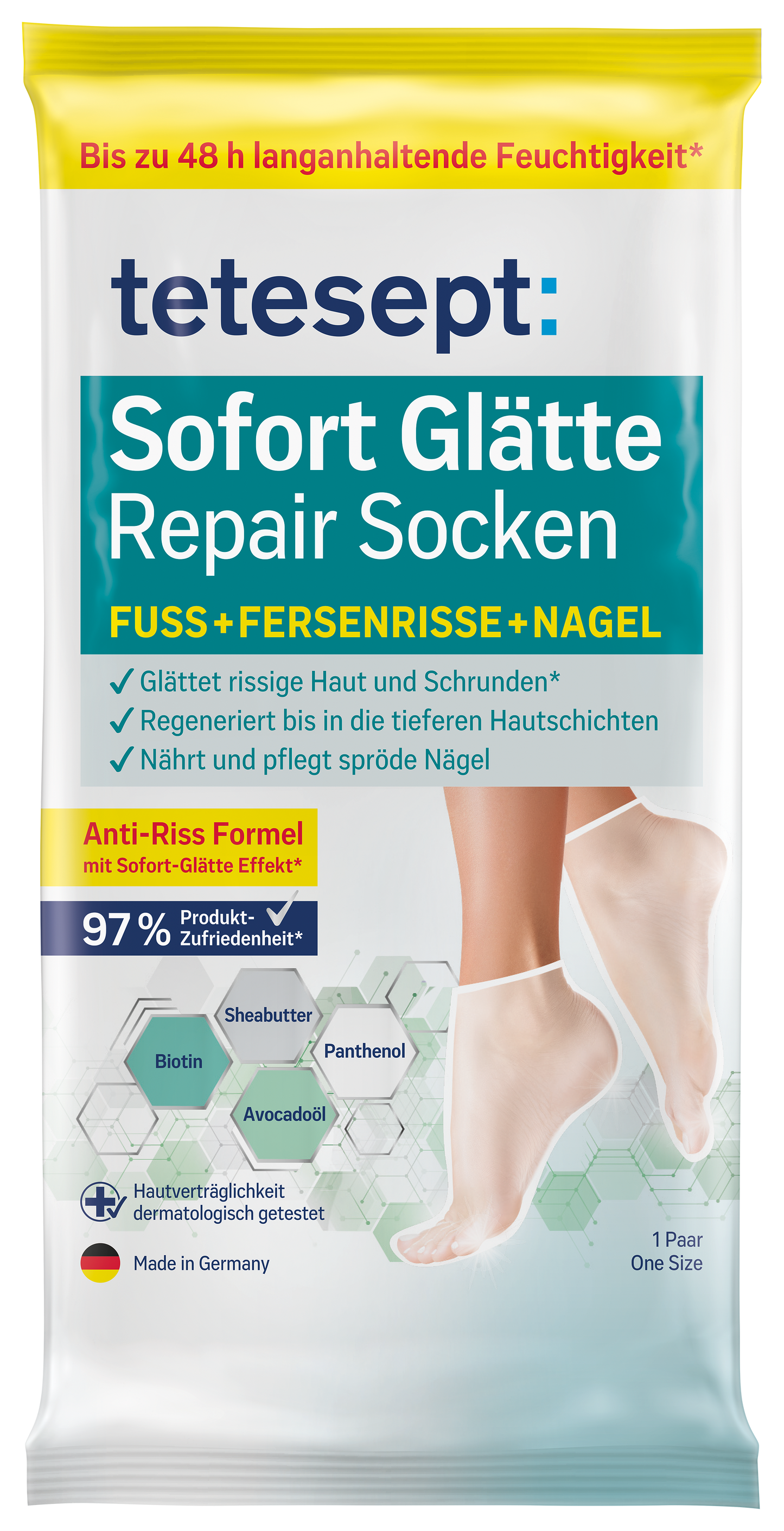 Sofort Glätte Repair Socken