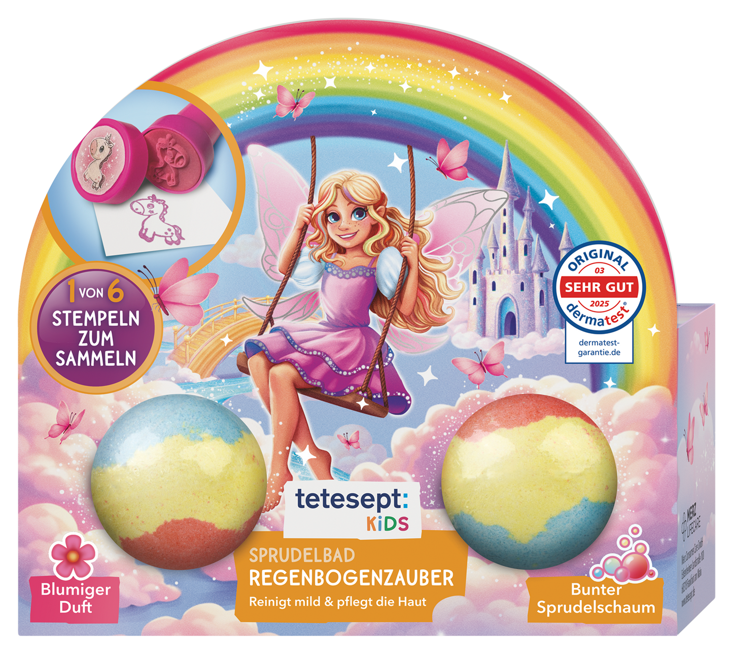 Sprudelbad Regenbogenzauber