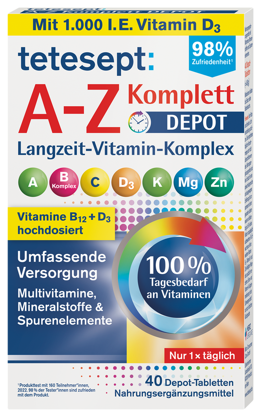 Vitamin A-Z Komplett Depot