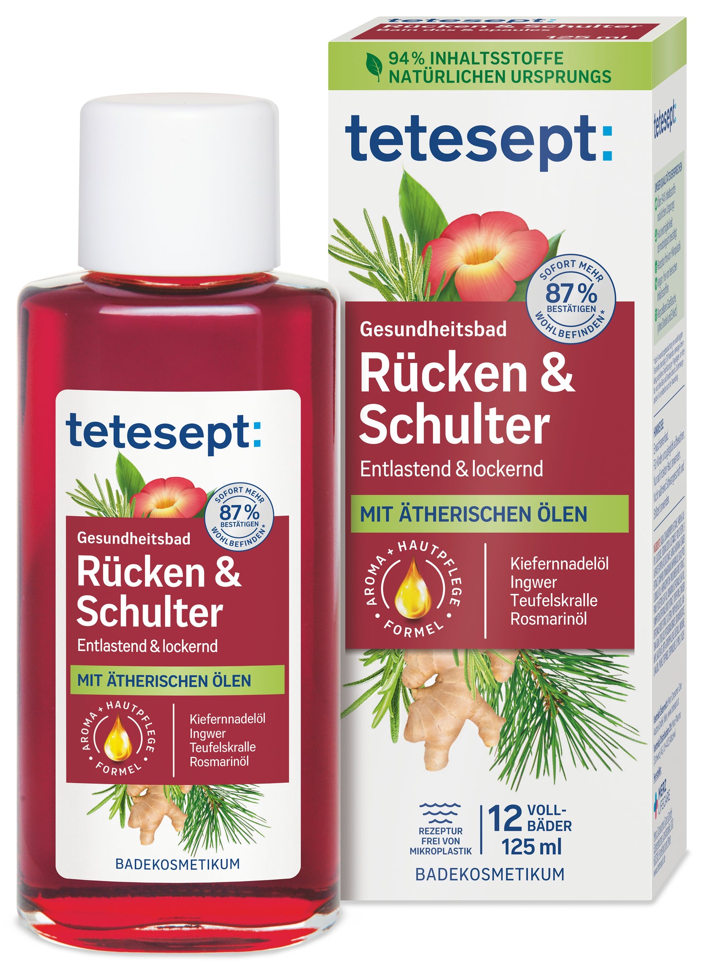 Badekonzentrat Rücken & Schulter 125ml