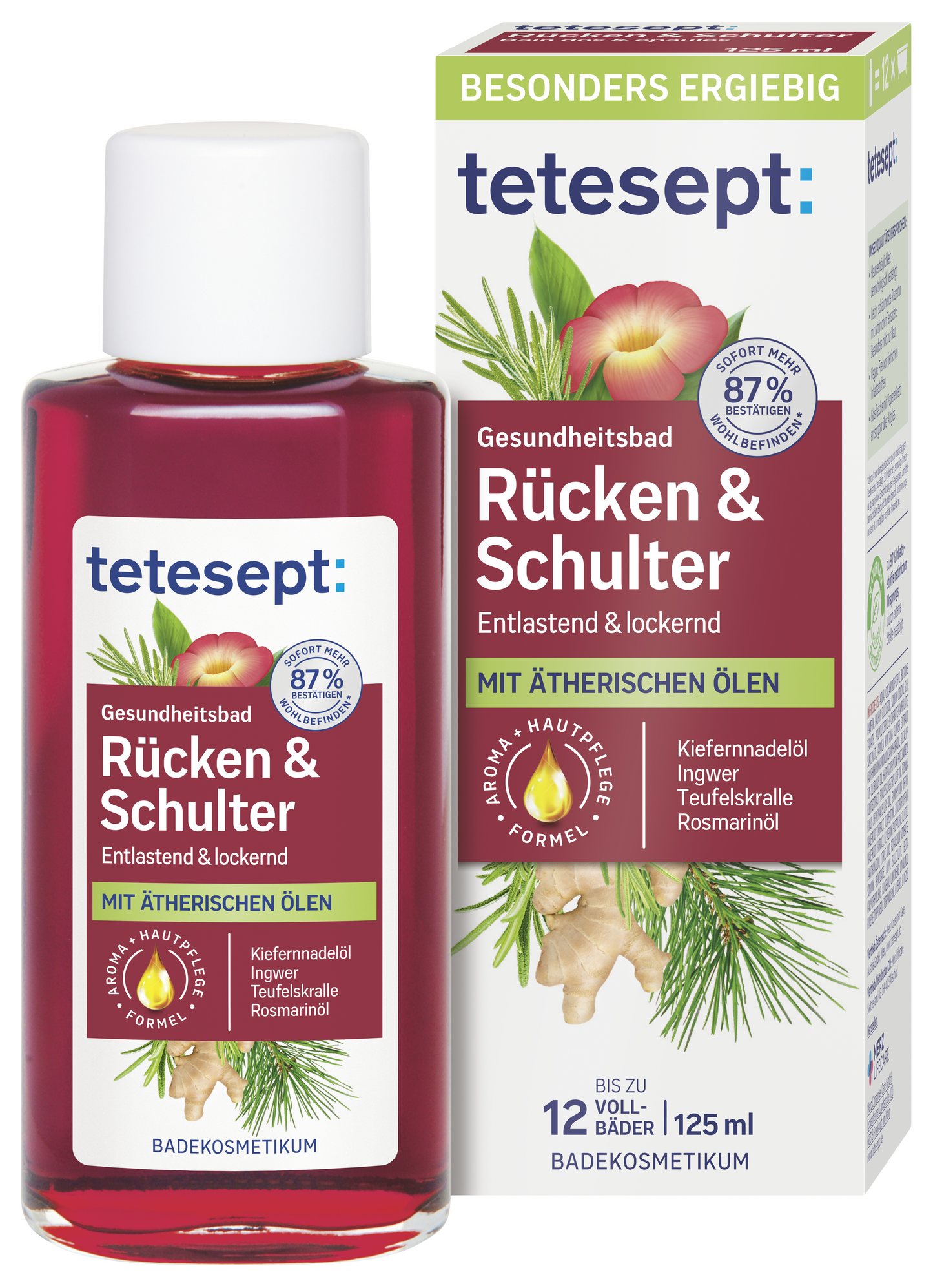 Badekonzentrat Rücken & Schulter 125ml