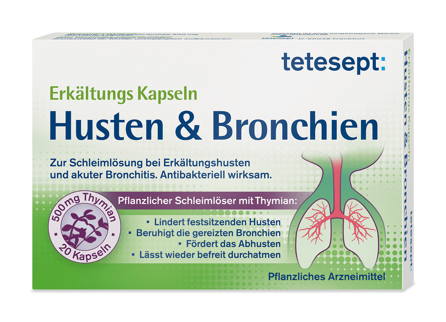 Erkältungs Kapseln Husten & Bronchien