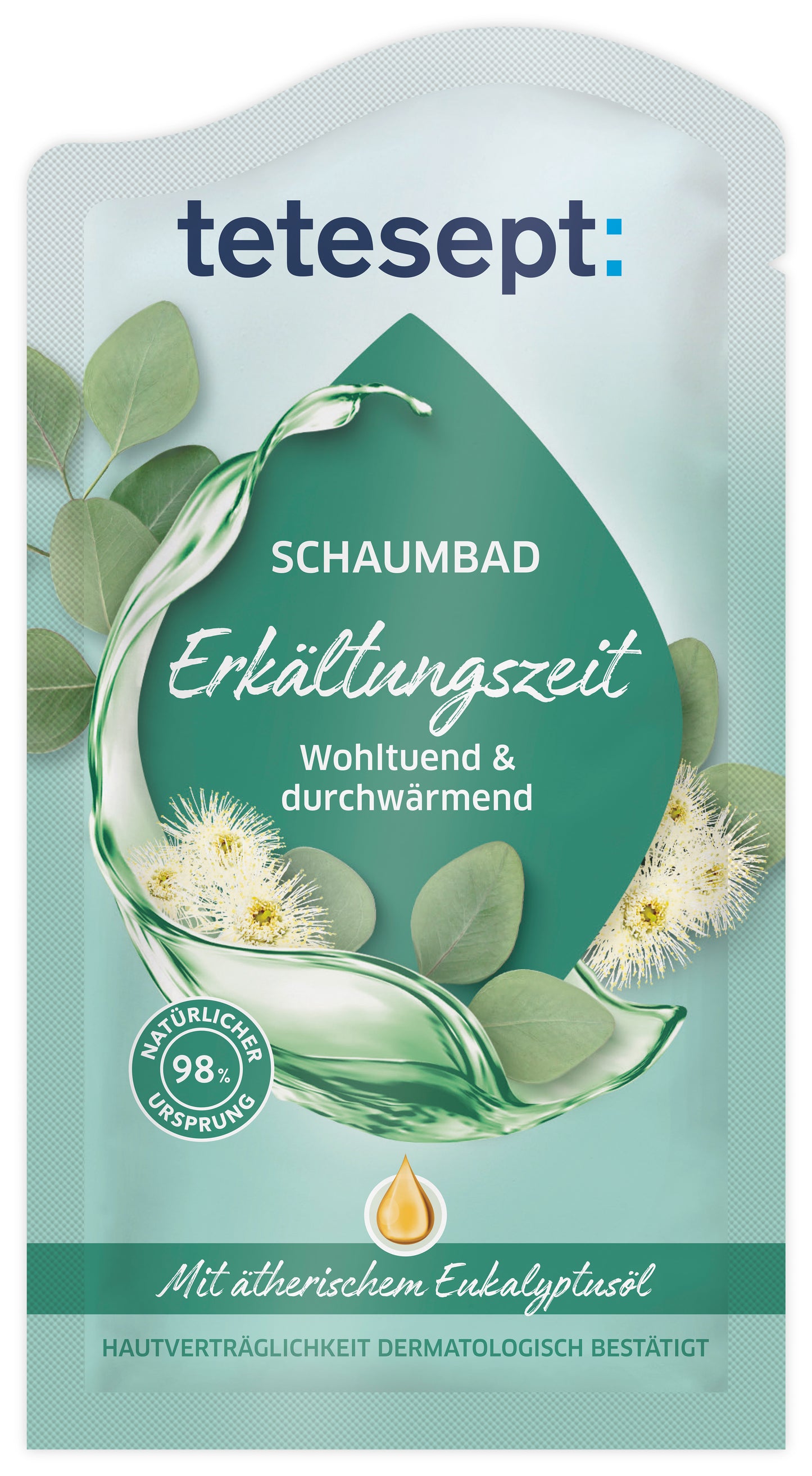 Schaumbad Erkältungszeit