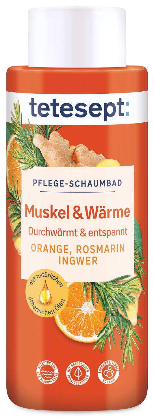 Pflege-Schaumbad Muskel & Wärme