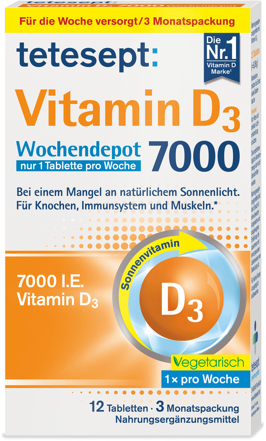 Vitamin D3 7000 Wochendepot