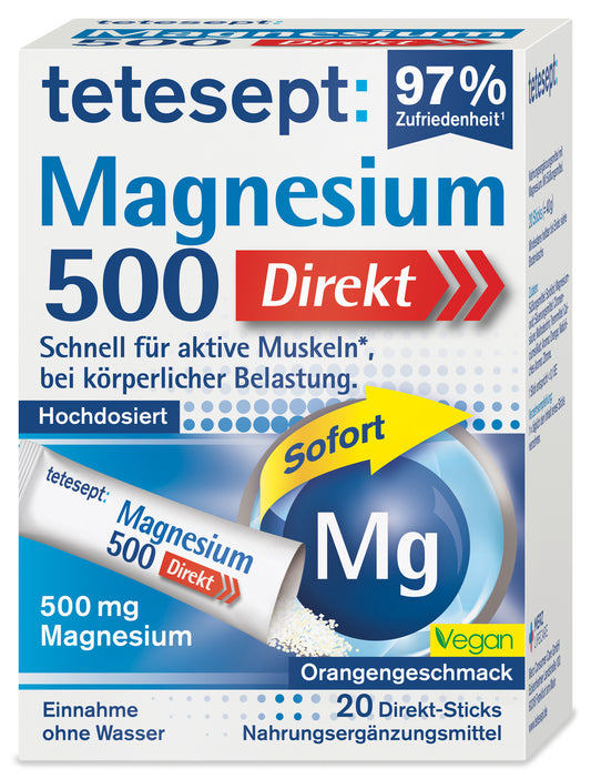 Magnesium 500 Direkt Sticks