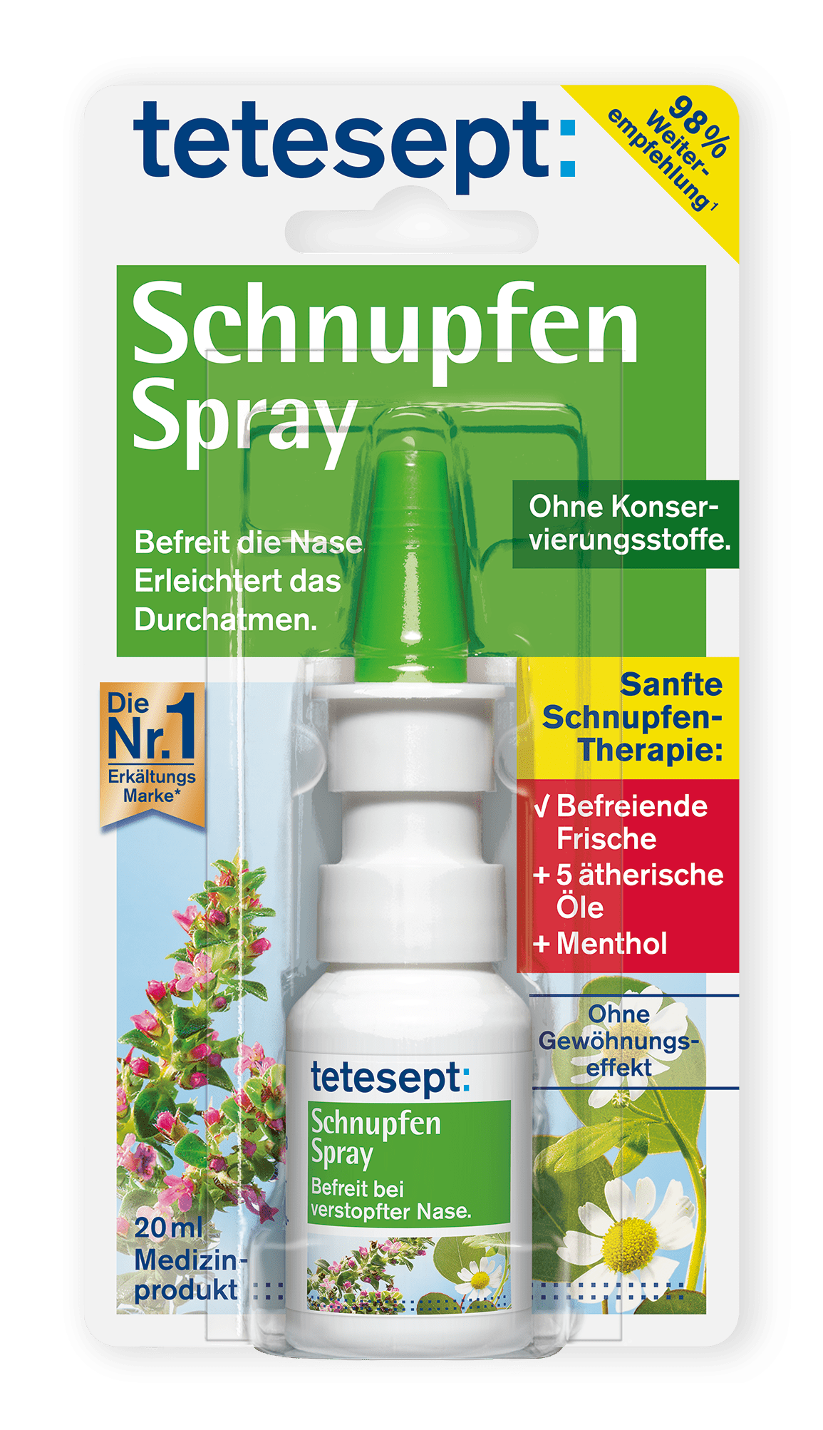 Schnupfen Spray