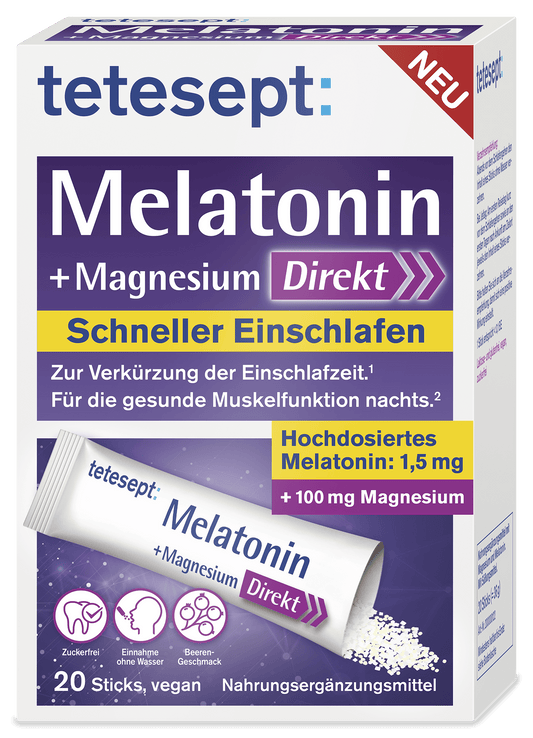 Melatonin + Magnesium Direkt Stick