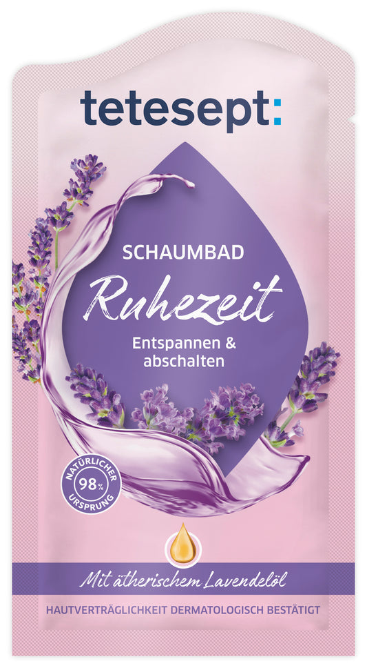 Schaumbad Ruhezeit